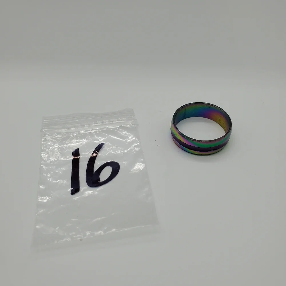 Stainless Steel Ring #16 size 13